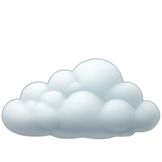 smart cloud emoji