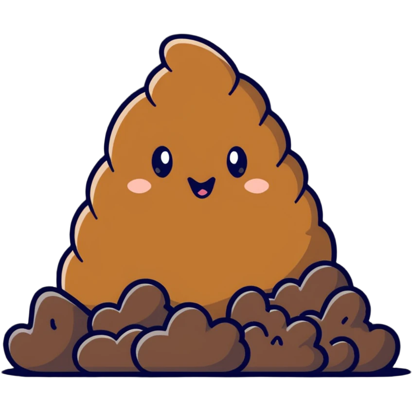 pile of poop emoji