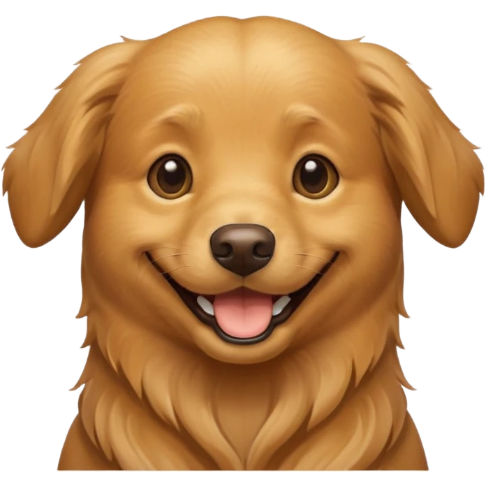 Happy dog emoji