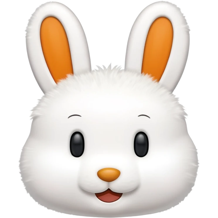 Miffy smiling  emoji