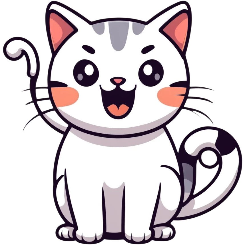 surprised shocked cat meme emoji