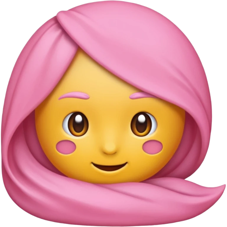 Pembe bir kuyruk İnce İnce emoji