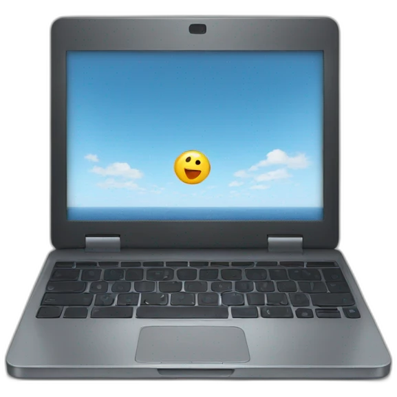 laptop out of window emoji