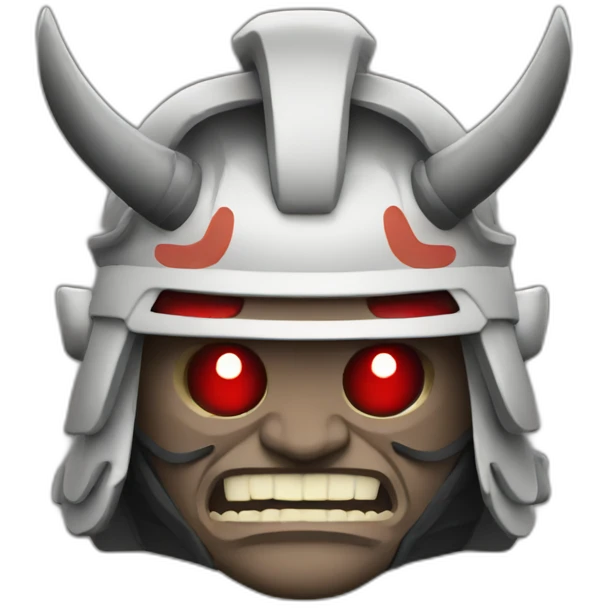 Oni samurai emoji