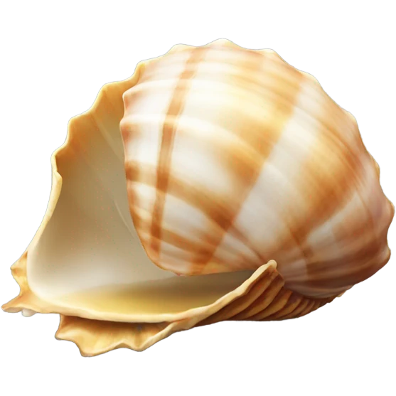 An island shell emoji