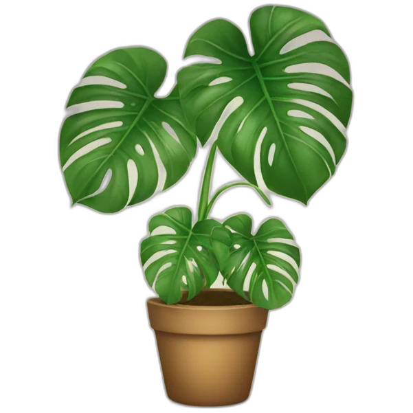 monstera emoji