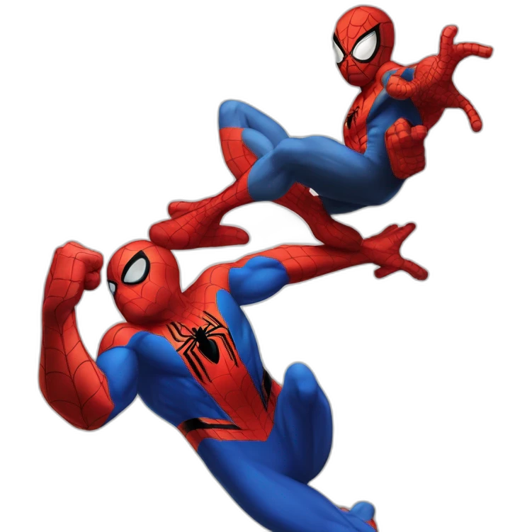 Spider man and x pantere  emoji