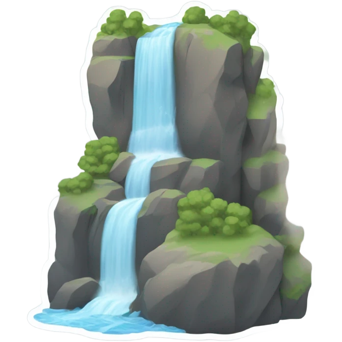 Waterfall emoji