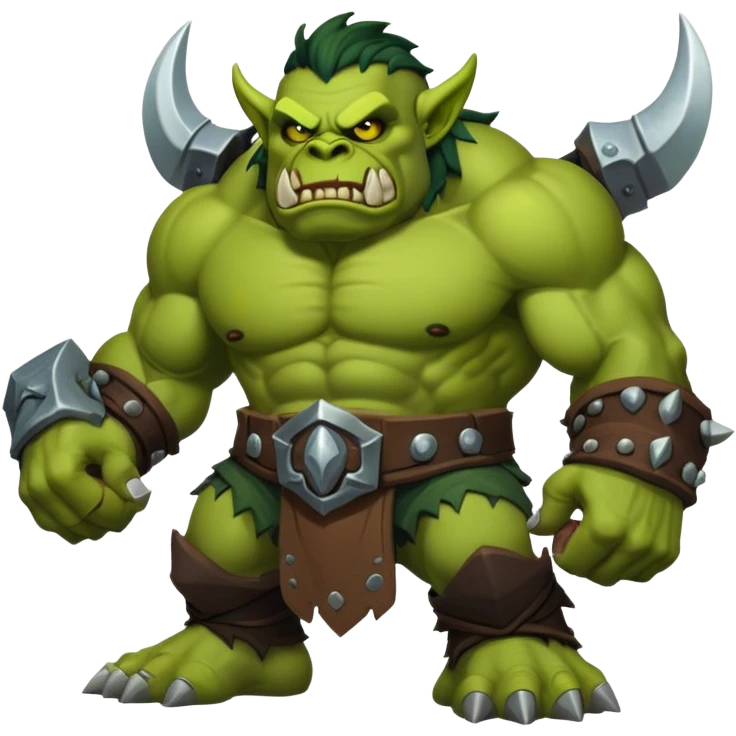 green ork emoji
