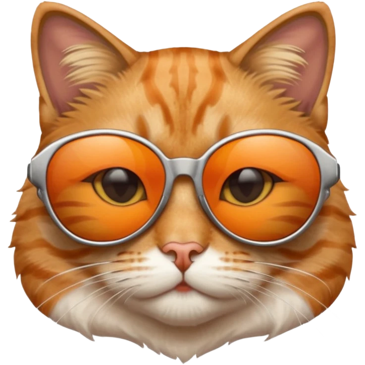 Cat wearing sunglasses emoji