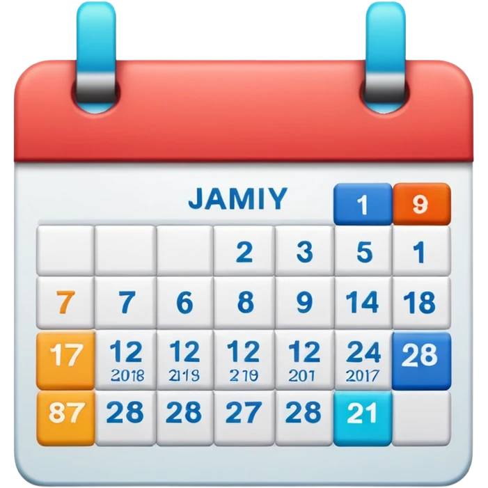 calendar emoji