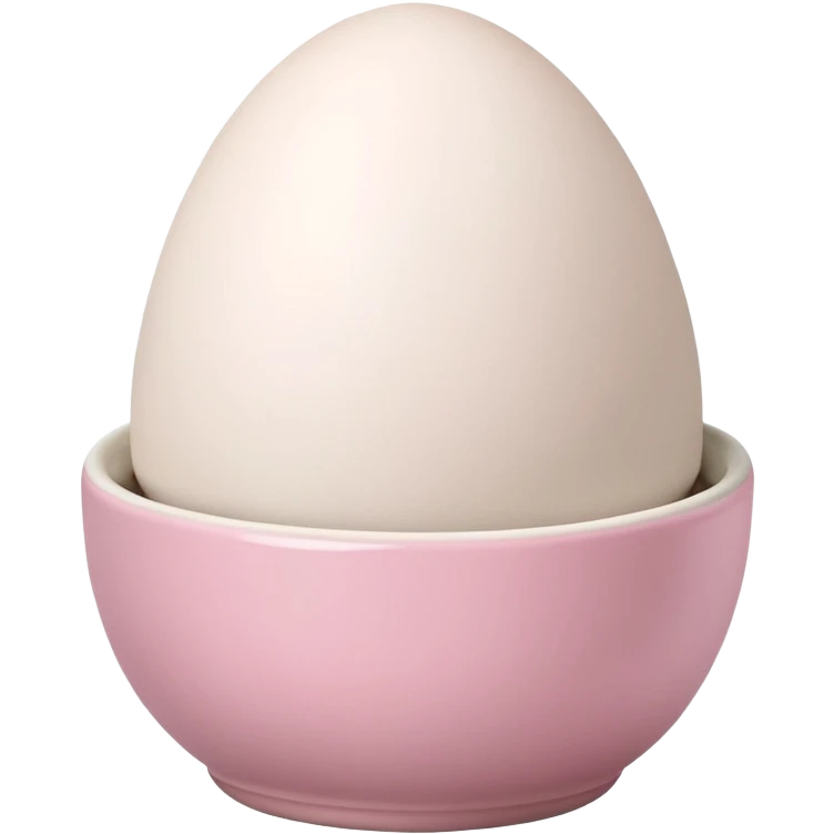 babypink le creuset egg holder emoji