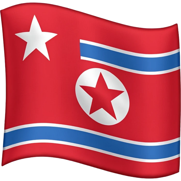 Flag of North Korea emoji