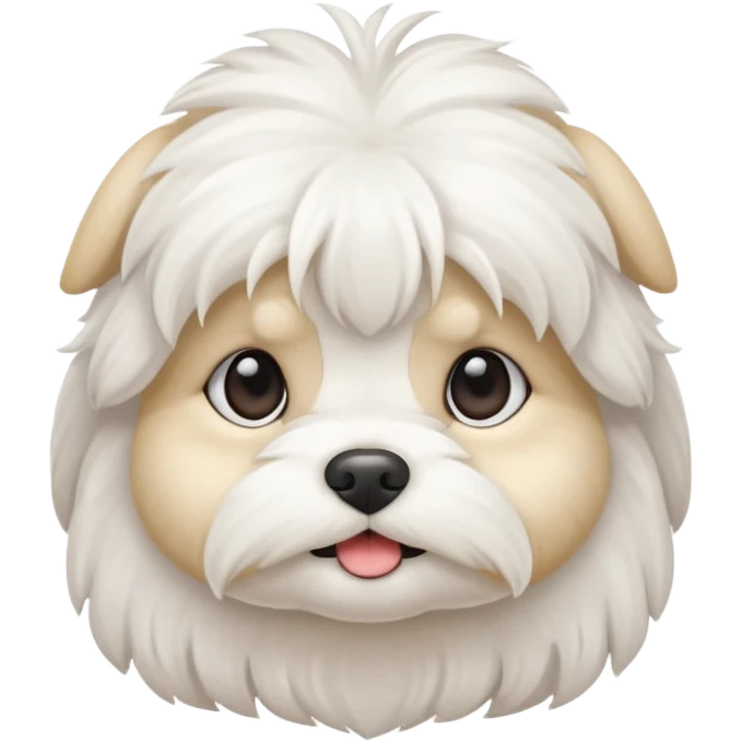 white maltese emoji