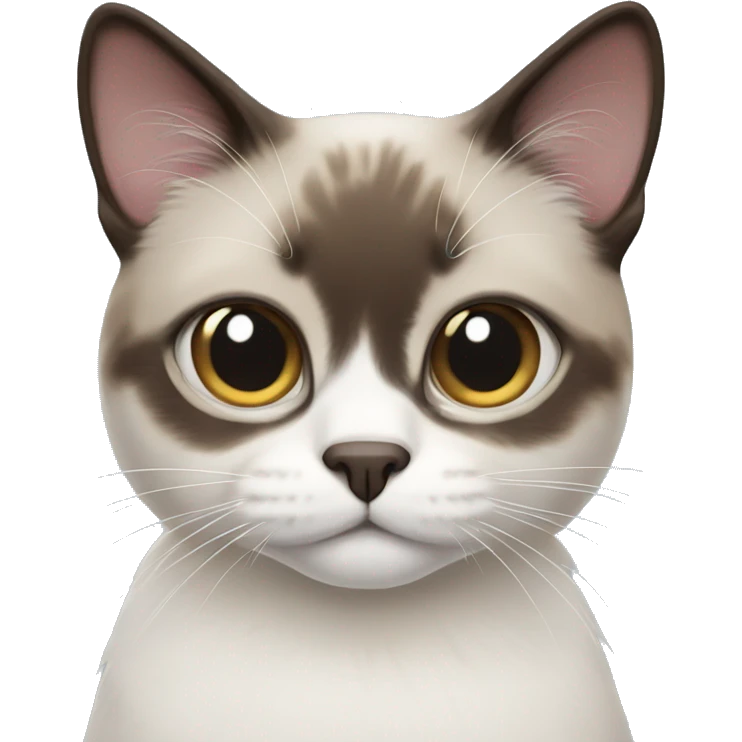 snowshoe cat emoji
