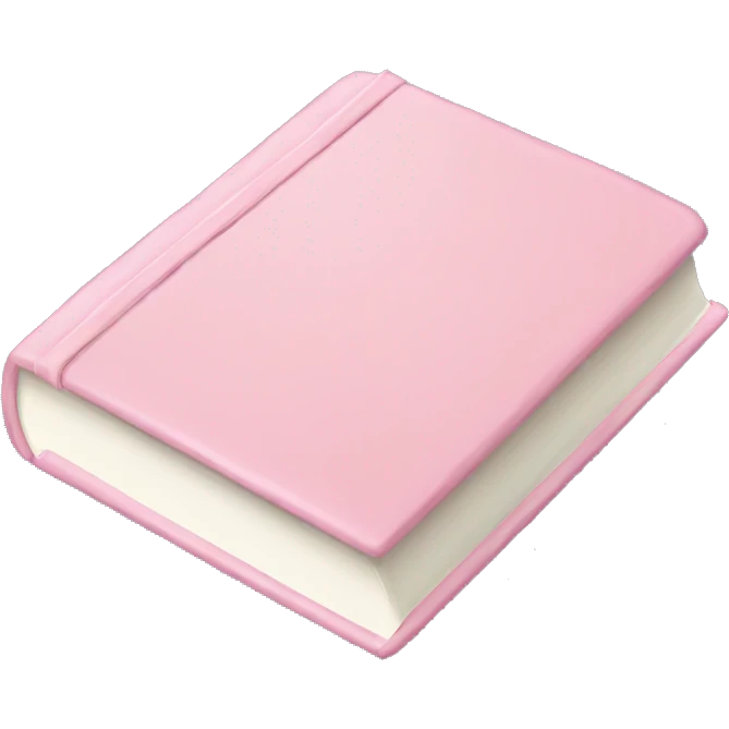 light pink christmas books  emoji