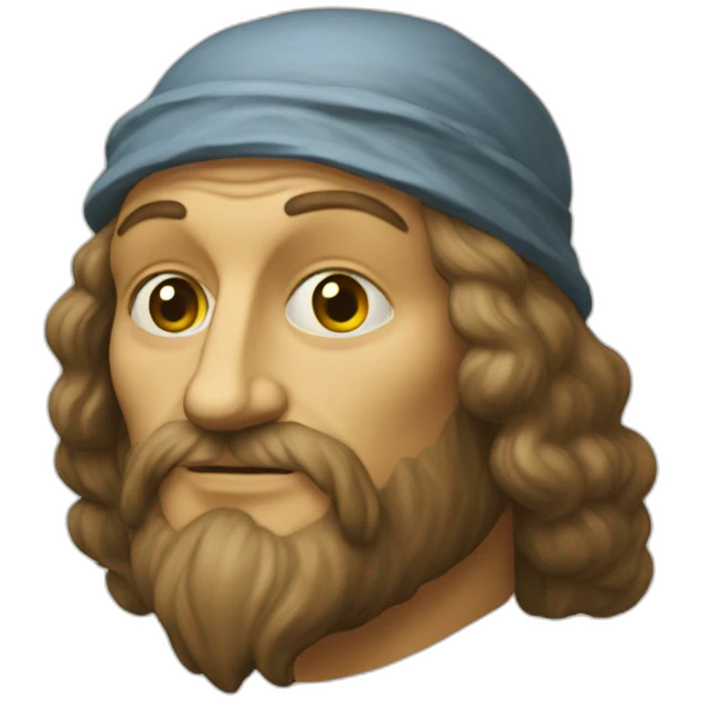 Leonardo davinci emoji