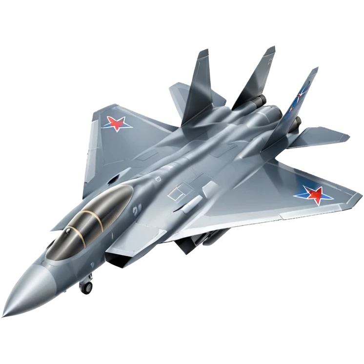 Sukhoi su-57 jet emoji