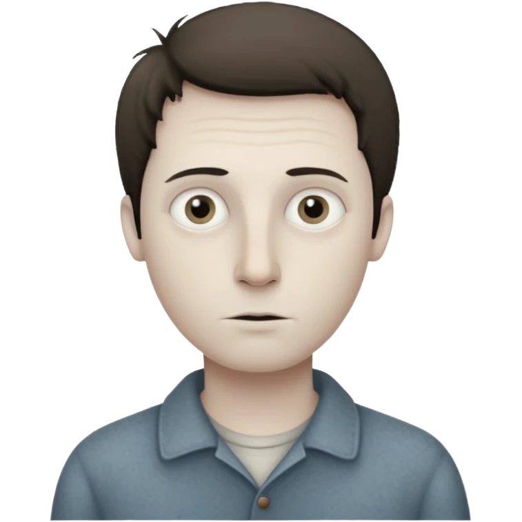 whispy guy styled after a Leunig illustration emoji