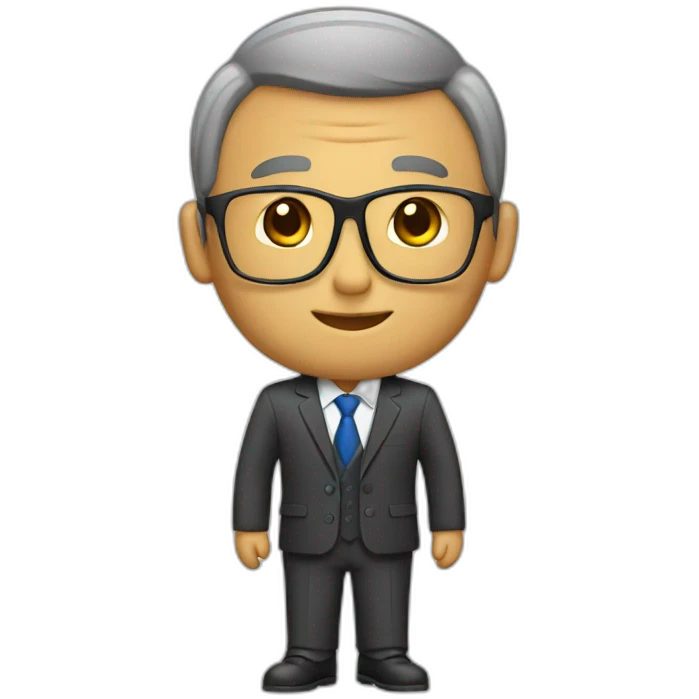 businessman teacher emoji