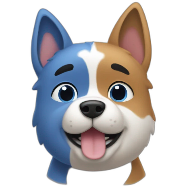 Bluey and Bingo emoji