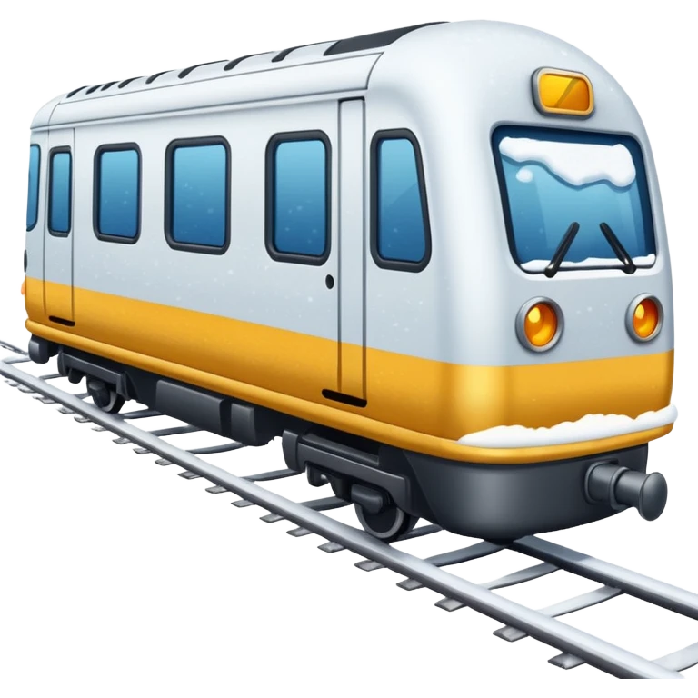 snow rail emoji