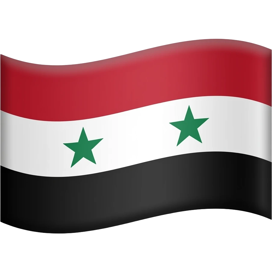 Flag of Syria emoji