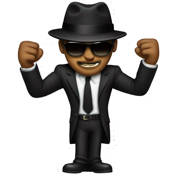 a mafia showing thumbsp emoji