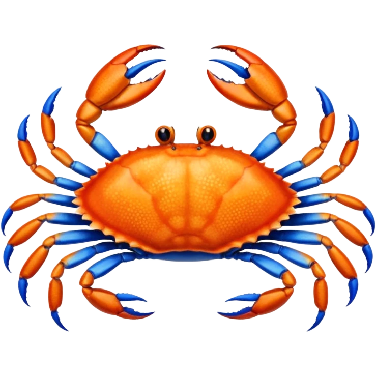 blue crab emoji