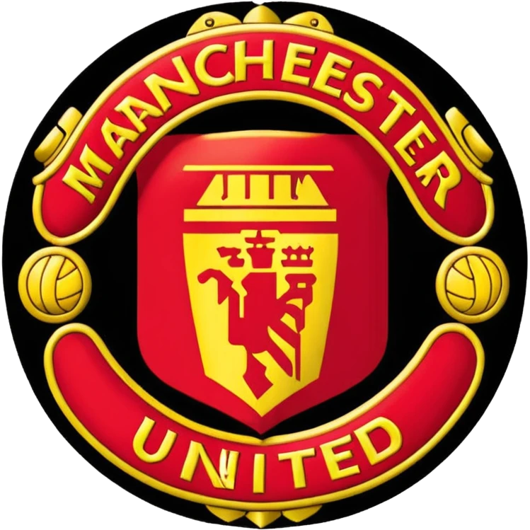 Manchester United logo emoji
