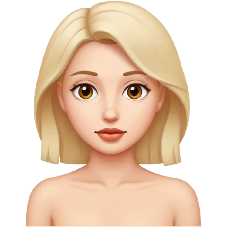 Women without clothes  emoji