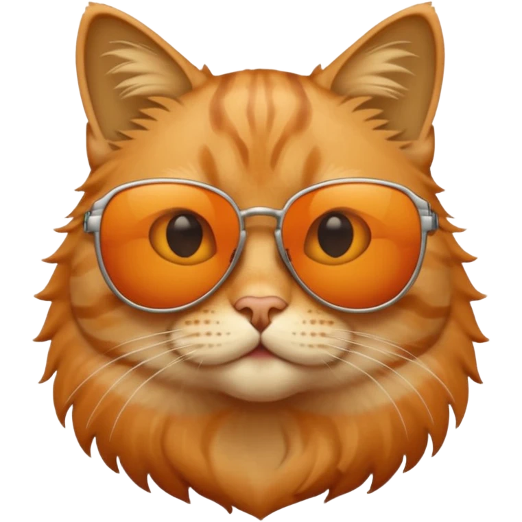 Cat wearing sunglasses emoji