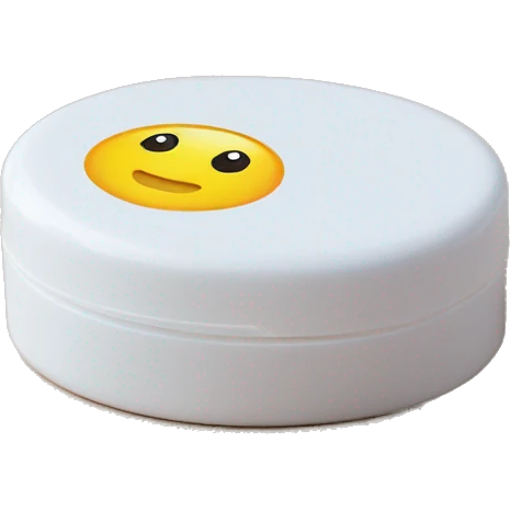 Twist Cap Contact Lens Case emoji