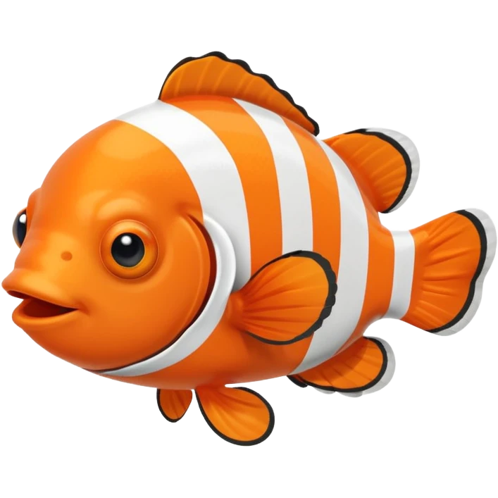 cute clownfish emoji