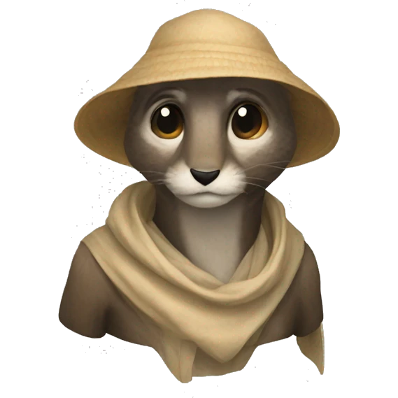 Una lontra palestrata emoji
