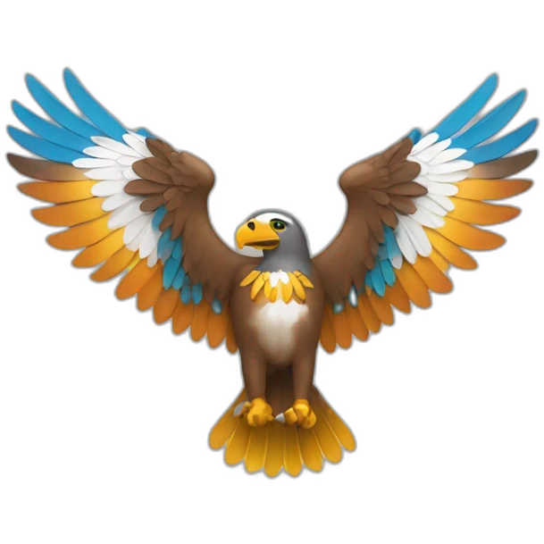 Un kabyle qui chasse un aigle emoji