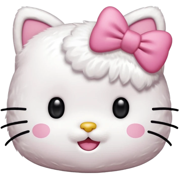 Hello Kitty Face emoji