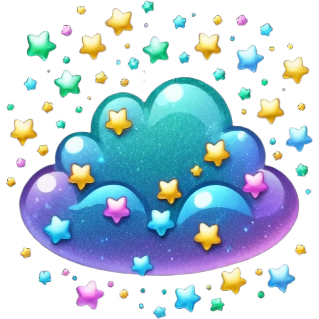 Glitter killer emoji