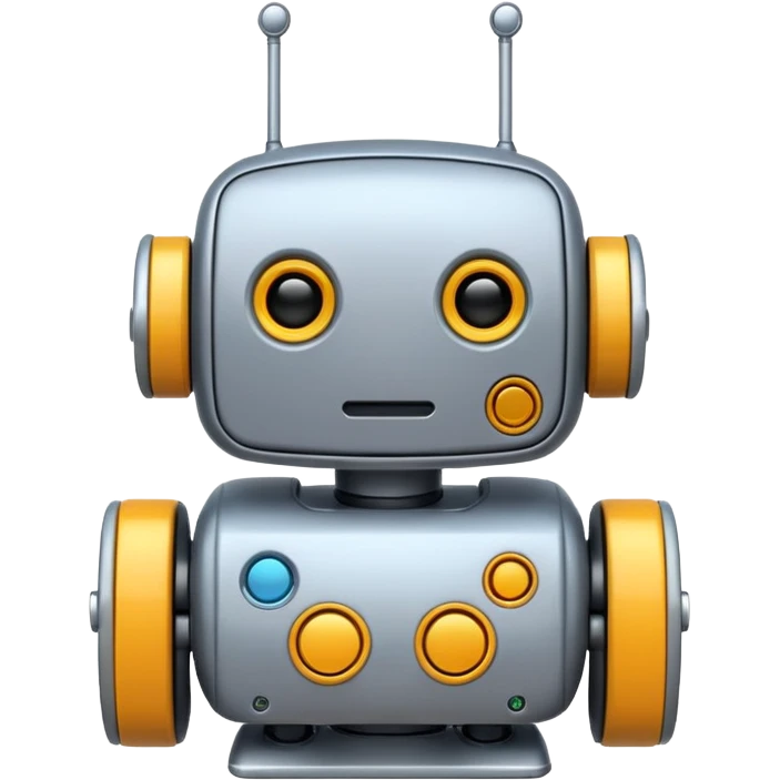 robotic stmoach emoji