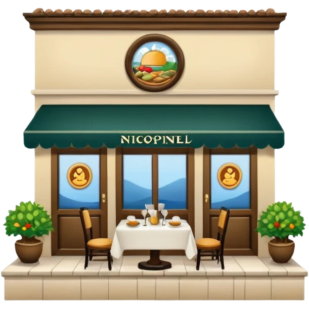 restaurant nicois traditionnelle emoji