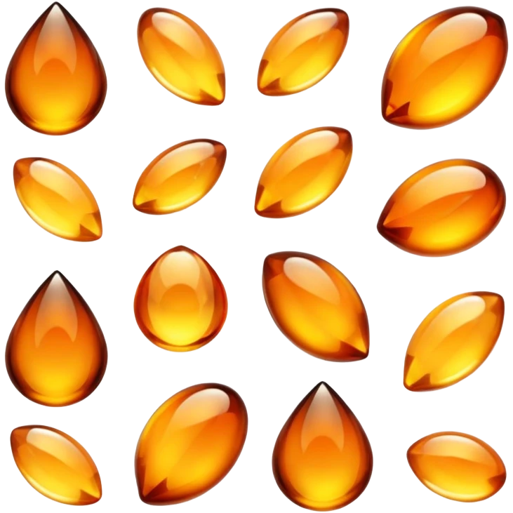 Amber emoji