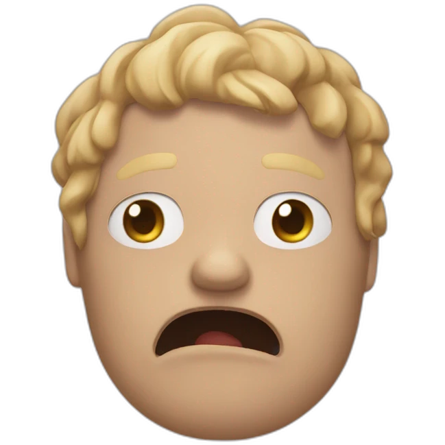 Caca qui pleure emoji
