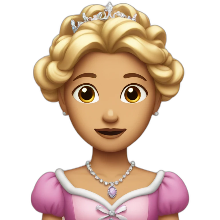 princess is upset emoji