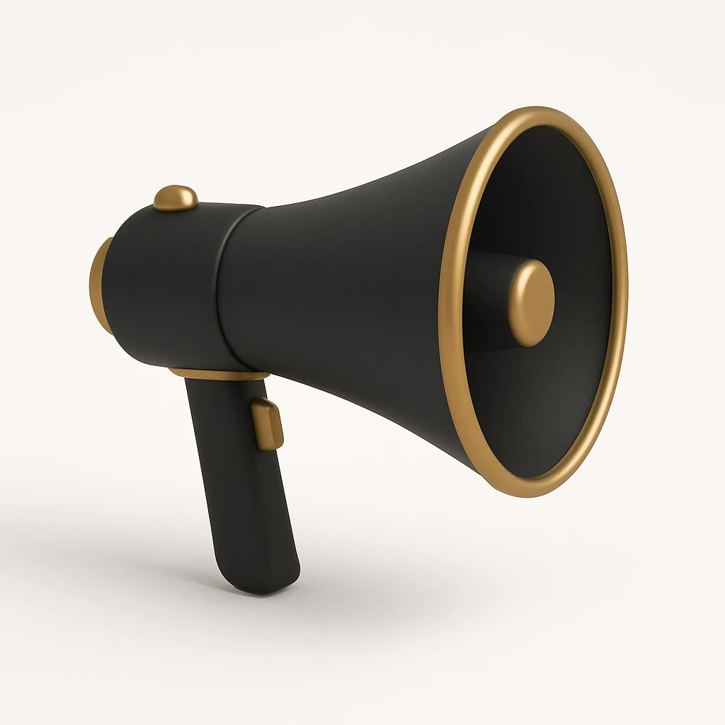 megaphone emoji