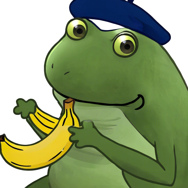 offering a banana emoji