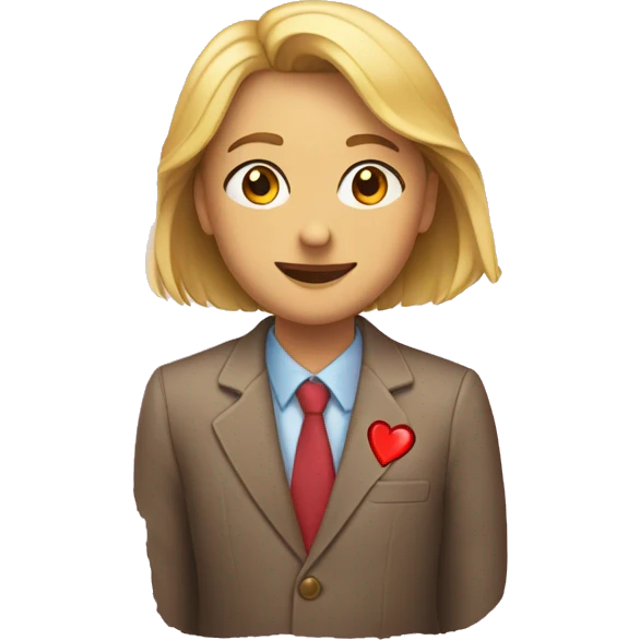 The heart that says “катена" emoji