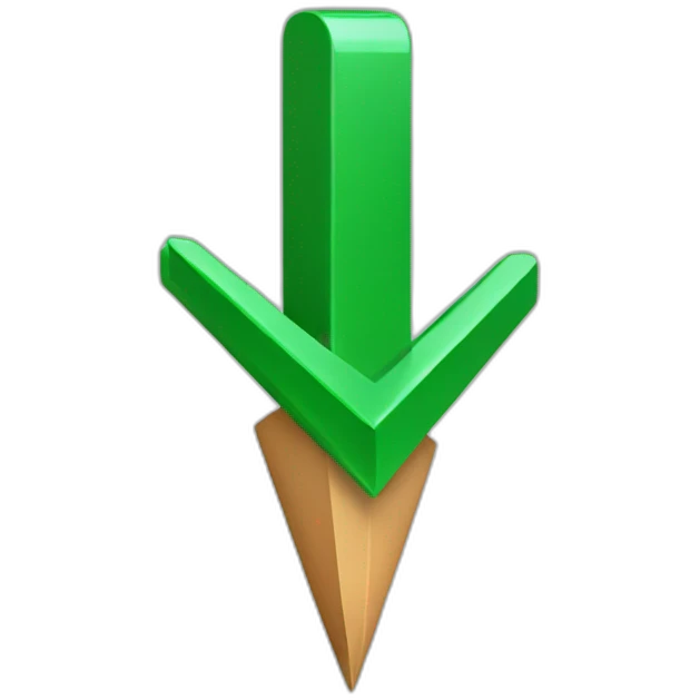arrow down emoji