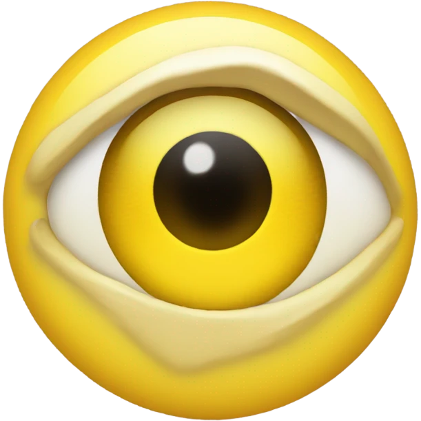 Yellow emoji eye twitch  emoji