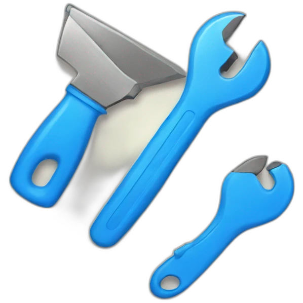 blue tools emoji