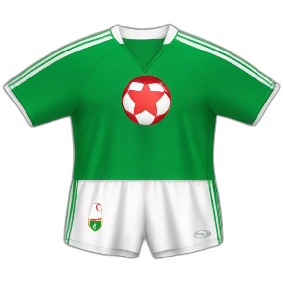 Maillot foot algerie emoji